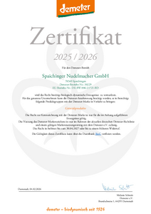 demeter Zertifikat (pdf)